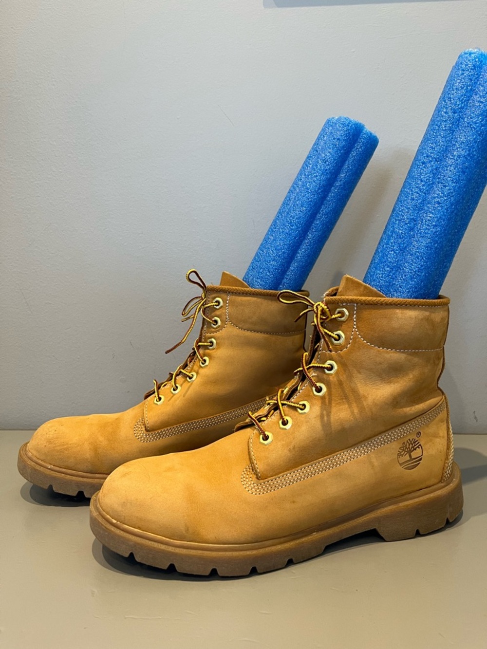 Timberland Classic Wheat Nubuck Work Boots - Men size 10